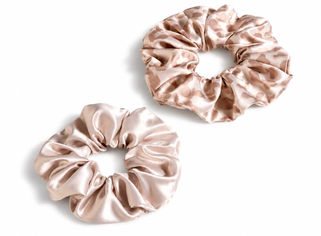 Satin scrunchies
